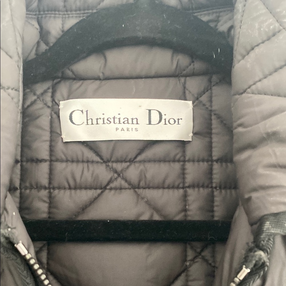 DIOR MACROCANNAGE BELTED VEST BEE LOGO - Picture 6 of 8